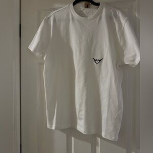 White T-Shirt with Logo